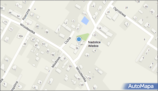 Nadolice Wielkie, Wrocławska, 56A, mapa Nadolice Wielkie