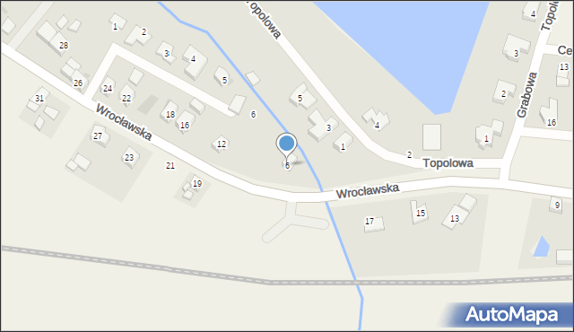 Nadolice Wielkie, Wrocławska, 6, mapa Nadolice Wielkie