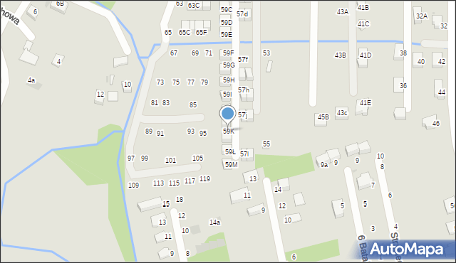 Niepołomice, Wrzosowa, 59K, mapa Niepołomice