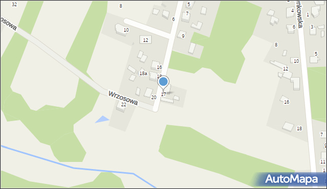 Nowa Wieś Tworoska, Wrzosowa, 17, mapa Nowa Wieś Tworoska
