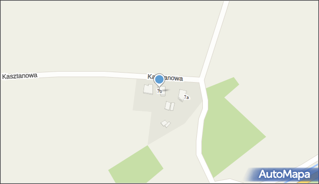 Paczyna, Wrzosowa, 7b, mapa Paczyna