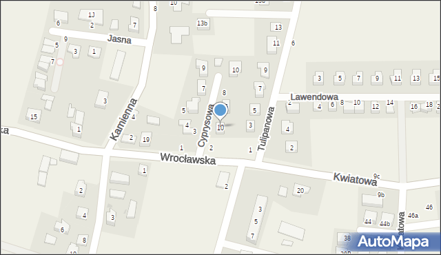 Piecowice, Wrocławska, 10, mapa Piecowice