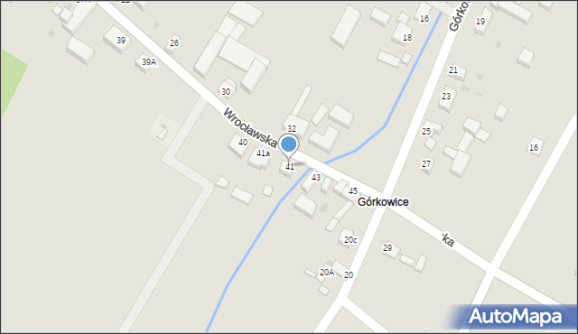 Prusice, Wrocławska, 41, mapa Prusice