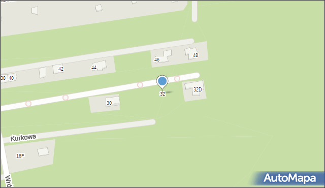 Radzymin, Wróblewskiego Zygmunta, gen., 32, mapa Radzymin