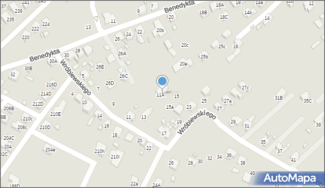 Rydułtowy, Wróblewskiego Walerego, gen., 13, mapa Rydułtowy