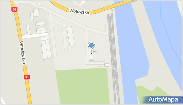 Ścinawa, Wrocławska, 3, mapa Ścinawa