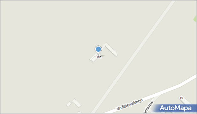 Sierpc, Wróblewskiego Walerego, gen., 16a, mapa Sierpc