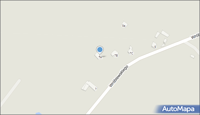 Sierpc, Wróblewskiego Walerego, gen., 7A, mapa Sierpc