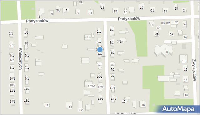 Skarżysko-Kamienna, Wrzosowa, 6/2, mapa Skarżysko-Kamienna