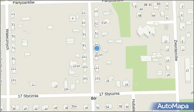 Skarżysko-Kamienna, Wrzosowa, 9/1, mapa Skarżysko-Kamienna