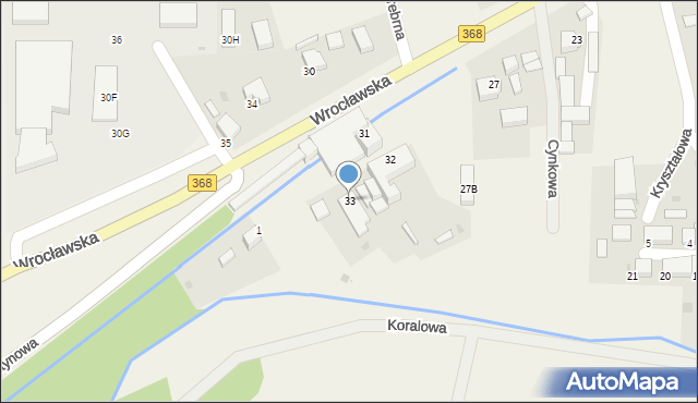 Smardzów, Wrocławska, 33, mapa Smardzów