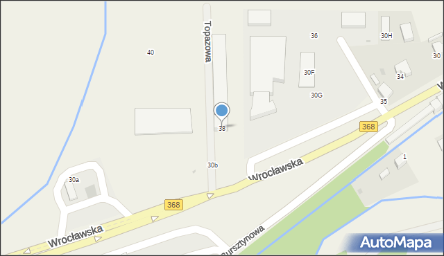 Smardzów, Wrocławska, 38, mapa Smardzów