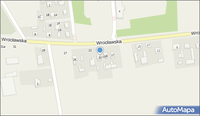 Sokolniki, Wrocławska, 21, mapa Sokolniki