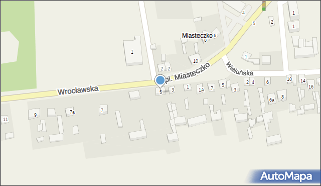 Sokolniki, Wrocławska, 5, mapa Sokolniki