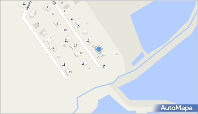 Studzieniec, Wrzosowa, 23, mapa Studzieniec