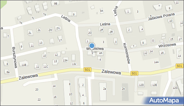 Sztutowo, Wrzosowa, 2, mapa Sztutowo