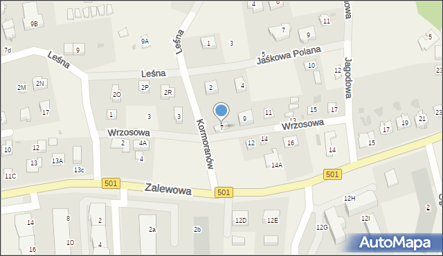 Sztutowo, Wrzosowa, 7, mapa Sztutowo