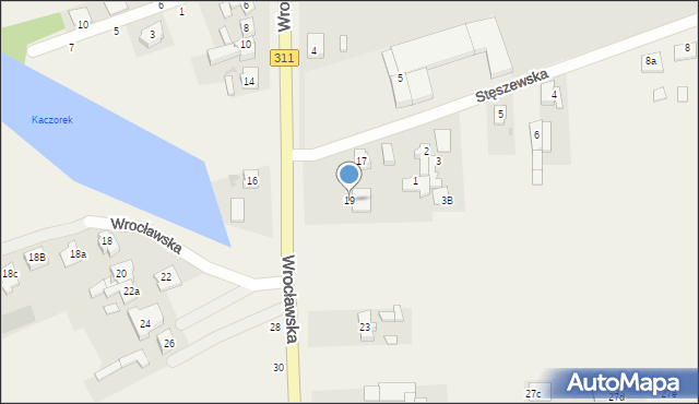 Witobel, Wrocławska, 19, mapa Witobel