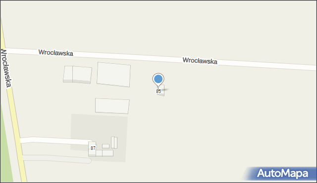 Witobel, Wrocławska, 85, mapa Witobel