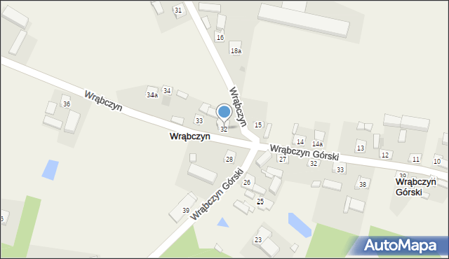 Wrąbczyn, Wrąbczyn, 32, mapa Wrąbczyn