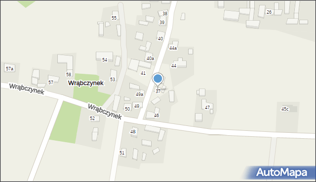 Wrąbczynek, Wrąbczynek, 37, mapa Wrąbczynek