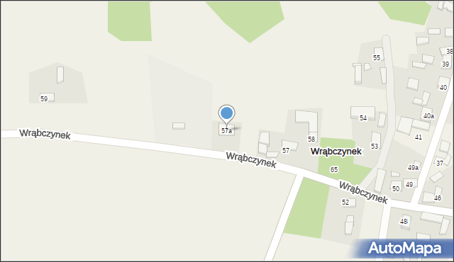 Wrąbczynek, Wrąbczynek, 57a, mapa Wrąbczynek