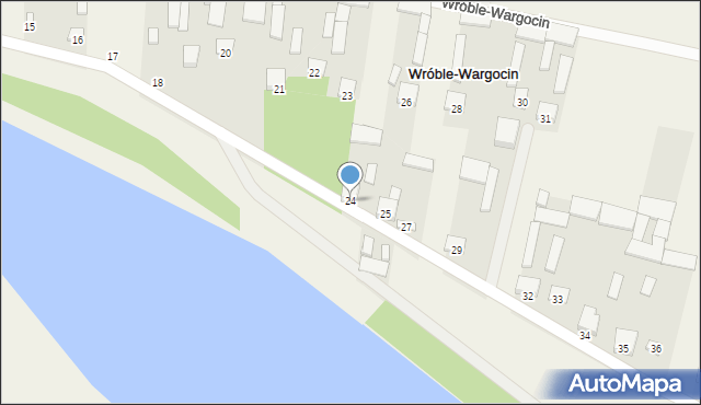 Wróble-Wargocin, Wróble-Wargocin, 24, mapa Wróble-Wargocin