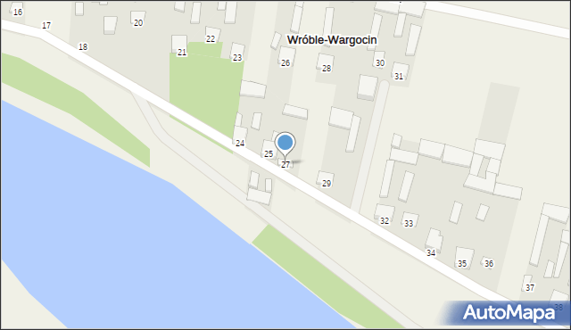 Wróble-Wargocin, Wróble-Wargocin, 27, mapa Wróble-Wargocin