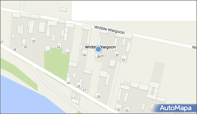 Wróble-Wargocin, Wróble-Wargocin, 28, mapa Wróble-Wargocin