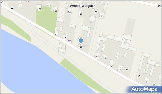 Wróble-Wargocin, Wróble-Wargocin, 29, mapa Wróble-Wargocin