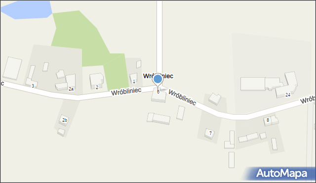 Wróbliniec, Wróbliniec, 6, mapa Wróbliniec