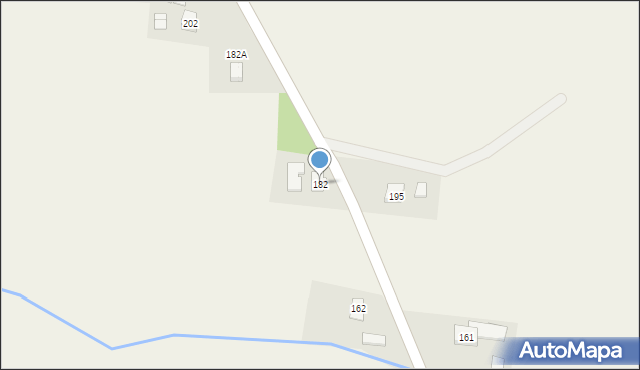 Wrocanka, Wrocanka, 182, mapa Wrocanka