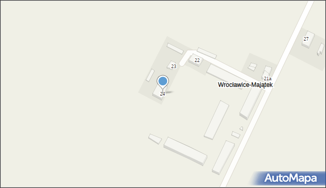 Wrocławice, Wrocławice, 24, mapa Wrocławice