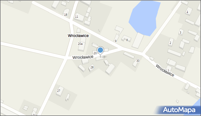 Wrocławice, Wrocławice, 29, mapa Wrocławice