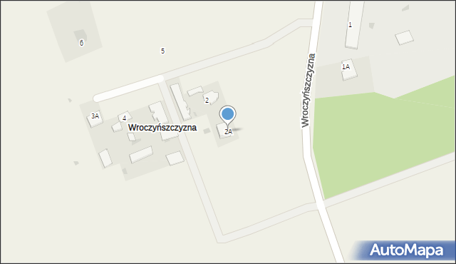 Wroczyńszczyzna, Wroczyńszczyzna, 2A, mapa Wroczyńszczyzna