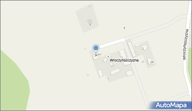 Wroczyńszczyzna, Wroczyńszczyzna, 3A, mapa Wroczyńszczyzna