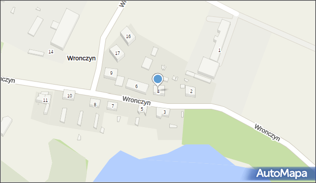 Wronczyn, Wronczyn, 4, mapa Wronczyn