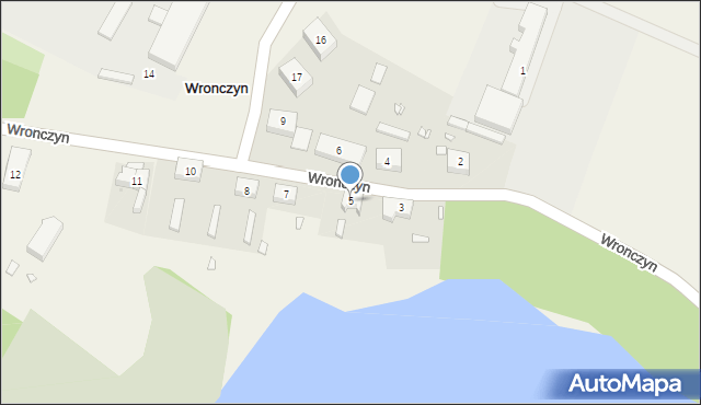 Wronczyn, Wronczyn, 5, mapa Wronczyn