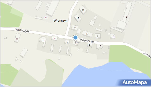 Wronczyn, Wronczyn, 7, mapa Wronczyn