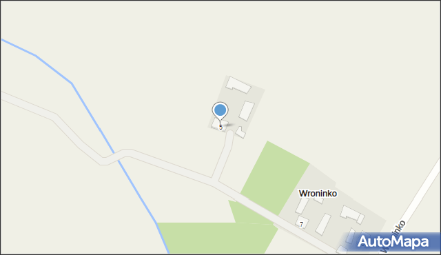 Wroninko, Wroninko, 5, mapa Wroninko