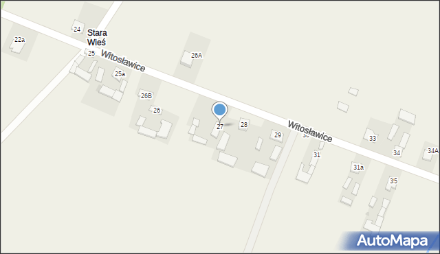 Wronów, Wronów, 27, mapa Wronów