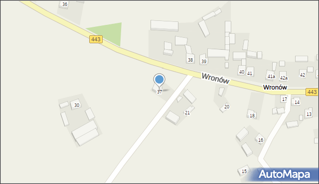 Wronów, Wronów, 37, mapa Wronów