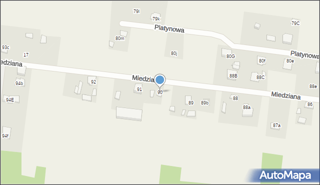 Wronowice, Wronowice, 90, mapa Wronowice