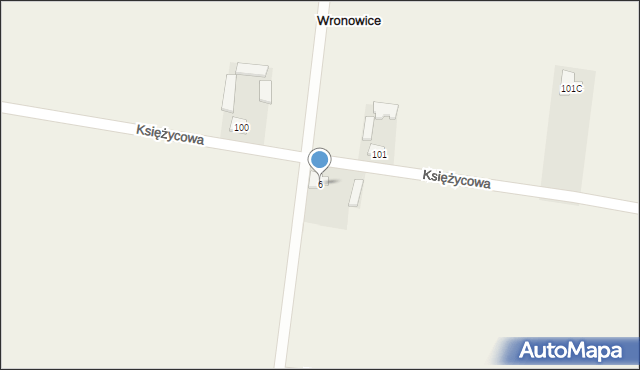 Wronowice, Wronowice, 99, mapa Wronowice