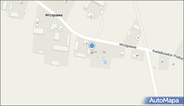 Wrząsawa, Wrząsawa, 6a, mapa Wrząsawa