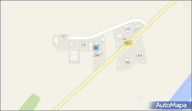 Wrzawy, Wrzawy, 119a, mapa Wrzawy