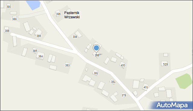 Wrzawy, Wrzawy, 399, mapa Wrzawy