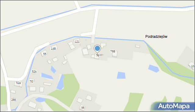 Wrzępia, Wrzępia, 76, mapa Wrzępia