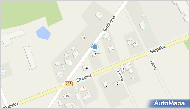 Wrzeście, Wrzeście, 46a, mapa Wrzeście