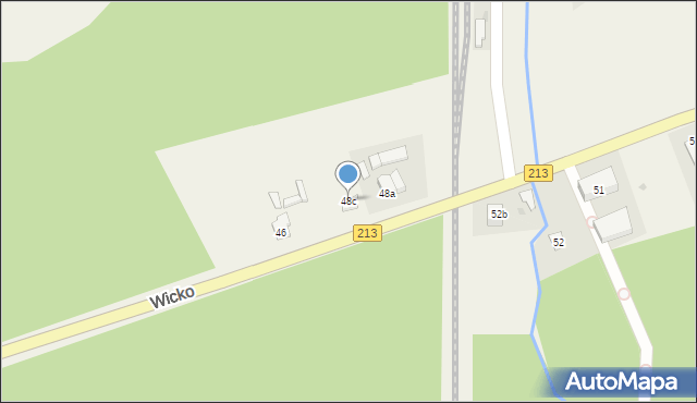 Wrzeście, Wrzeście, 48c, mapa Wrzeście